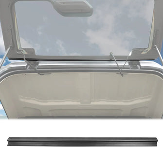 For Jeep Wrangler TJ JK JKU JL JLU Rear Window Rain Diverter, Gutter Drip Rail, Rainwater Deflector (3.9Ft) RT-TCZ