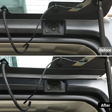 For Jeep Wrangler TJ JK JKU JL JLU Rear Window Rain Diverter, Gutter Drip Rail, Rainwater Deflector (3.9Ft) RT-TCZ