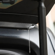 For Jeep Wrangler TJ JK JKU JL JLU Rear Window Rain Diverter, Gutter Drip Rail, Rainwater Deflector (3.9Ft) RT-TCZ