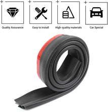 For Jeep Wrangler TJ JK JKU JL JLU Rear Window Rain Diverter, Gutter Drip Rail, Rainwater Deflector (3.9Ft) RT-TCZ