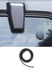 For Jeep Wrangler TJ JK JKU JL JLU Tailgate Window Edge Guards Rubber Seal,Window Waterproof Guards Protector RT-TCZ