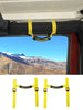 For Jeep Wrangler TJ JK JL JT 2-Door 2 x Top Roll Bar Grab Handles Grip RT-TCZ