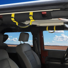 For Jeep Wrangler TJ JK JL JT 2-Door 2 x Top Roll Bar Grab Handles Grip RT-TCZ