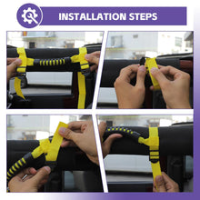 For Jeep Wrangler TJ JK JL JT 2-Door 2 x Top Roll Bar Grab Handles Grip RT-TCZ