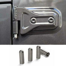 For Jeep Wrangler TJ JK JL JT 2Door Car Door Hinge Pin Bolts Guides Liners RT-TCZ