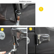 For Jeep Wrangler TJ JK JL JT 2Door Car Door Hinge Pin Bolts Guides Liners RT-TCZ