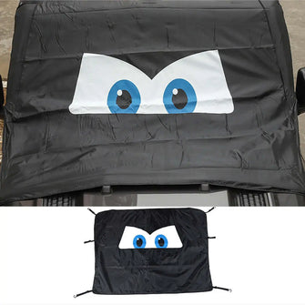 For Jeep Wrangler TJ JK JL JT Front Windshield Protection Anti Sunshade & Snow Shield Cover RT-TCZ