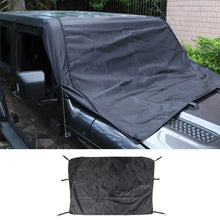 For Jeep Wrangler TJ JK JL JT Front Windshield Snow Shield Cover Waterproof Sun Shade Anti-UV Weather Black RT-TCZ