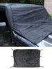 For Jeep Wrangler TJ JK JL JT Front Windshield Snow Shield Cover Waterproof Sun Shade Anti-UV Weather Black RT-TCZ