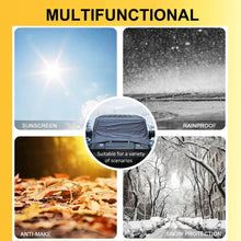 For Jeep Wrangler TJ JK JL JT Front Windshield Snow Shield Cover Waterproof Sun Shade Anti-UV Weather Black RT-TCZ