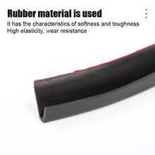 For Jeep Wrangler TJ JK JL Rear Door Window Glass Water Retaining Strips Weatherstrip RT-TCZ