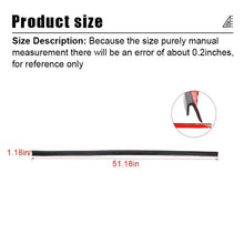 For Jeep Wrangler TJ JK JL Rear Door Window Glass Water Retaining Strips Weatherstrip RT-TCZ