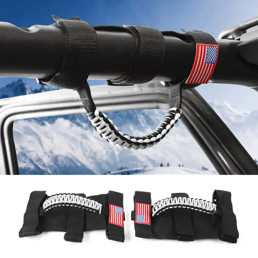 Maniglie Definitive, Rosso, Jeep Wrangler JK, TJ, YJ, JL, Gladiator JT & Jeep CJ's XOIA031 - X