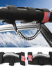 For Jeep Wrangler TJ JK JL & Gladiator JT 2 x Roll Bar Grab Handles Paracord Grip American Flag RT-TCZ