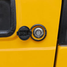 For Jeep Wrangler TJ JK JL & Gladiator JT Car Door Key Jack Cover Trim Cover Black RT-TCZ