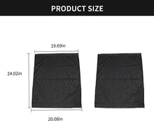 For Jeep Wrangler TJ JK JL & Gladiator JT Front & Rear Window UV Protection Sun Shade Breathable Mesh RT-TCZ