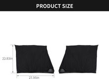 For Jeep Wrangler TJ JK JL & Gladiator JT Front & Rear Window UV Protection Sun Shade Breathable Mesh RT-TCZ