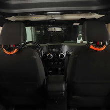 For Jeep Wrangler TJ JL JK JT Headrest Paracord Grab Handles Rear Seat Grip Handles Seat Roll Bars RT-TCZ