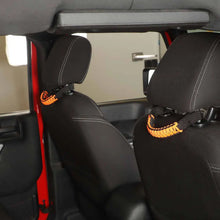 For Jeep Wrangler TJ JL JK JT Headrest Paracord Grab Handles Rear Seat Grip Handles Seat Roll Bars RT-TCZ