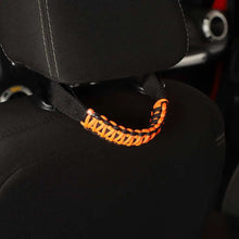 For Jeep Wrangler TJ JL JK JT Headrest Paracord Grab Handles Rear Seat Grip Handles Seat Roll Bars RT-TCZ