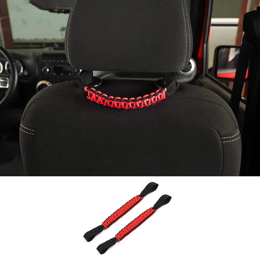 RT-TCZ Headrest Grab Handles Rear Seat Grip Handles Car Seat Roll