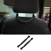 For Jeep Wrangler TJ JL JK JT Headrest Paracord Grab Handles Rear Seat Grip Handles Seat Roll Bars RT-TCZ