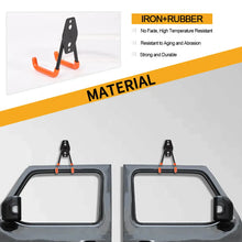 For Jeep Wrangler Universal Door Storage Hanger Removable Wall-Mounted Rack Bracket Hanging RT-TCZ