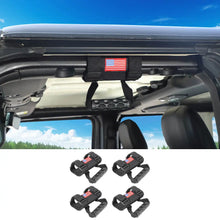 For Jeep Wrangler YJ CJ TJ JK JKU JL JLU & Gladiator JT 4 x Roll Bar Grab Handles Grip Handle RT-TCZ
