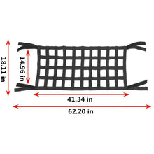 For Jeep Wrangler YJ TJ JK JL Multi-function Mesh Cargo Net Auto Roof Net Hammock RT-TCZ
