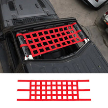 For Jeep Wrangler YJ TJ JK JL Multi-function Mesh Cargo Net Auto Roof Net Hammock RT-TCZ