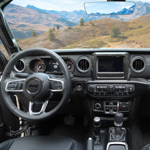 For 2018-2023 Jeep Wrangler JL JLU Interior Cover Trim Full Set Available Separately Carbon Fiber RT-TCZ