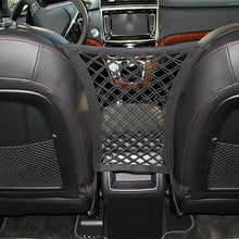 Universal Car Seat Storage Mesh Organizer Cargo Net Hook Pouch Holder for Purse Phone Bag RT-TCZ