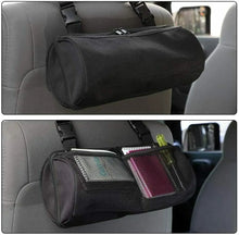 Universal Interior Co-Pilot Grab Bar Storage Bag Cage with Multi-Pockets Organizers for Jeep RT-TCZ