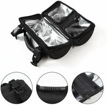 Universal Interior Co-Pilot Grab Bar Storage Bag Cage with Multi-Pockets Organizers for Jeep RT-TCZ