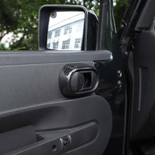 For 2007-2010 Jeep Wrangler JK JKU Door Handle Grab Knob Trim Cover Ring Inserts RT-TCZ
