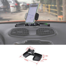 For 2016+ Jeep Renegade Cell Phone Holder Mount Phone Stand Dashboard Storage Tray RT-TCZ