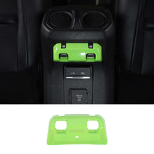 For 2018+ Jeep Wrangler JL JLU Rear Window Lift Switch Button Cover Trim RT-TCZ