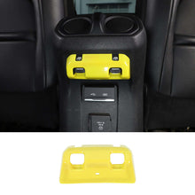 For 2018+ Jeep Wrangler JL JLU Rear Window Lift Switch Button Cover Trim RT-TCZ