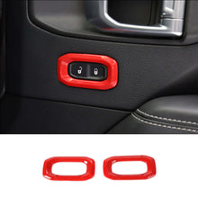 For 2018+ Jeep Wrangler JL JLU & 2020+ Gladiator JT Door Handle Lock Button Cover Trim RT-TCZ