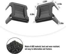 For 2018+  Jeep Wrangler JL JLU LED Tail Light Covers Rear Light Guards, Smoked Black RT-TCZ