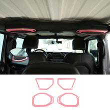For 2018-2023 Jeep Wrangler JL JLU & Gladiator JT Roof Speaker & A-Pillar Speaker Cover Trim RT-TCZ