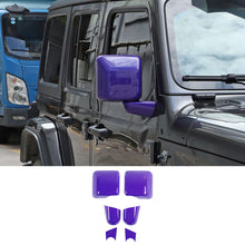 For 2018+ Jeep Wrangler JL JLU & Gladiator JT Side Rearview Mirror & Base Trim Cover RT-TCZ