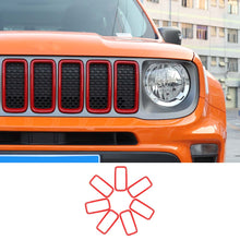 For 2019+ Jeep Renegade Front Grille Inserts Cover Trim Kit RT-TCZ
