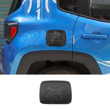 RT-TCZ Gas Cap Fuel Filler Door Gas Tank Cap Trim Cover for 2016-2021 Jeep Renegade