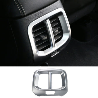 For 2014-2018 Jeep Cherokee Rear Seat Air Vent Outlet Cover Trim Frame Silver RT-TCZ