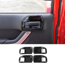 For 2011-2017 Jeep Wrangler JKU Inner Door Handle Bowl Cover Trim RT-TCZ