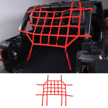 For 2018+ Jeep Wrangler JL & Gladiator JT Trunk Cargo Net Heavy Duty Back Mesh RT-TCZ