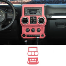 For 2011-2017 Jeep Wrangler JK Dashboard & Air Conditioning Switch Panel Frame Cover Trims RT-TCZ