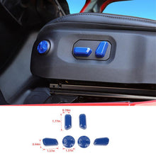 For 2024+ Jeep Wrangler JL & Gladiator JT Power Seat Adjustment Switch Trim Cover RT-TCZ