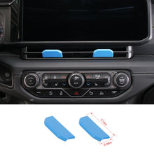 For 2024+ Jeep Wrangler JL/Gladiator JT Central Air Vent Outlet Adjust Cover Trim Decors RT-TCZ